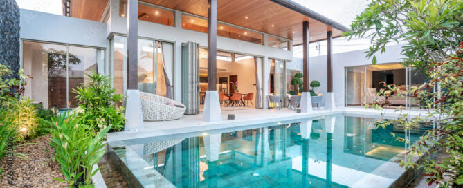 House with pool
